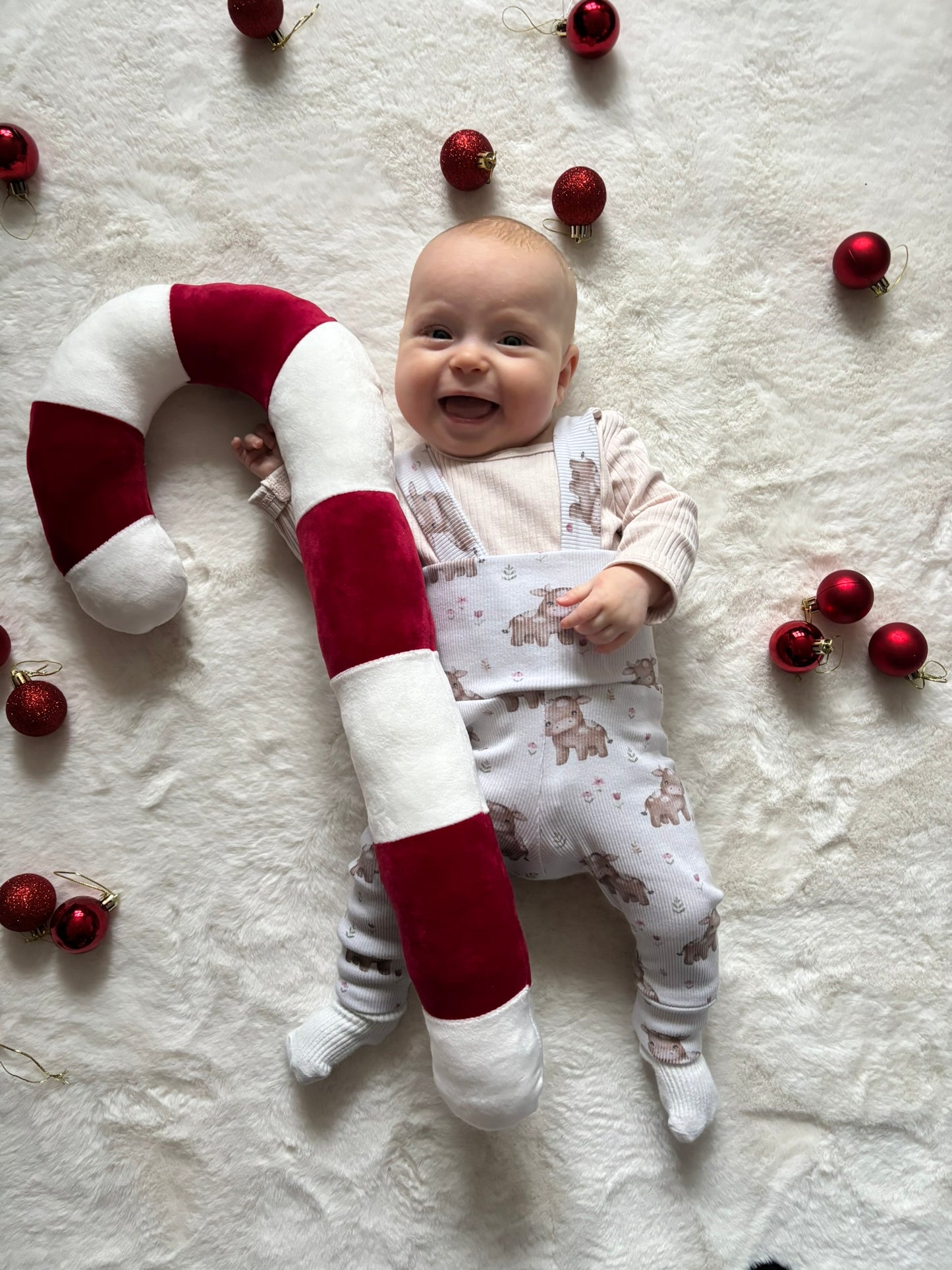 Polštářek cukrová hůlka- PDF střih