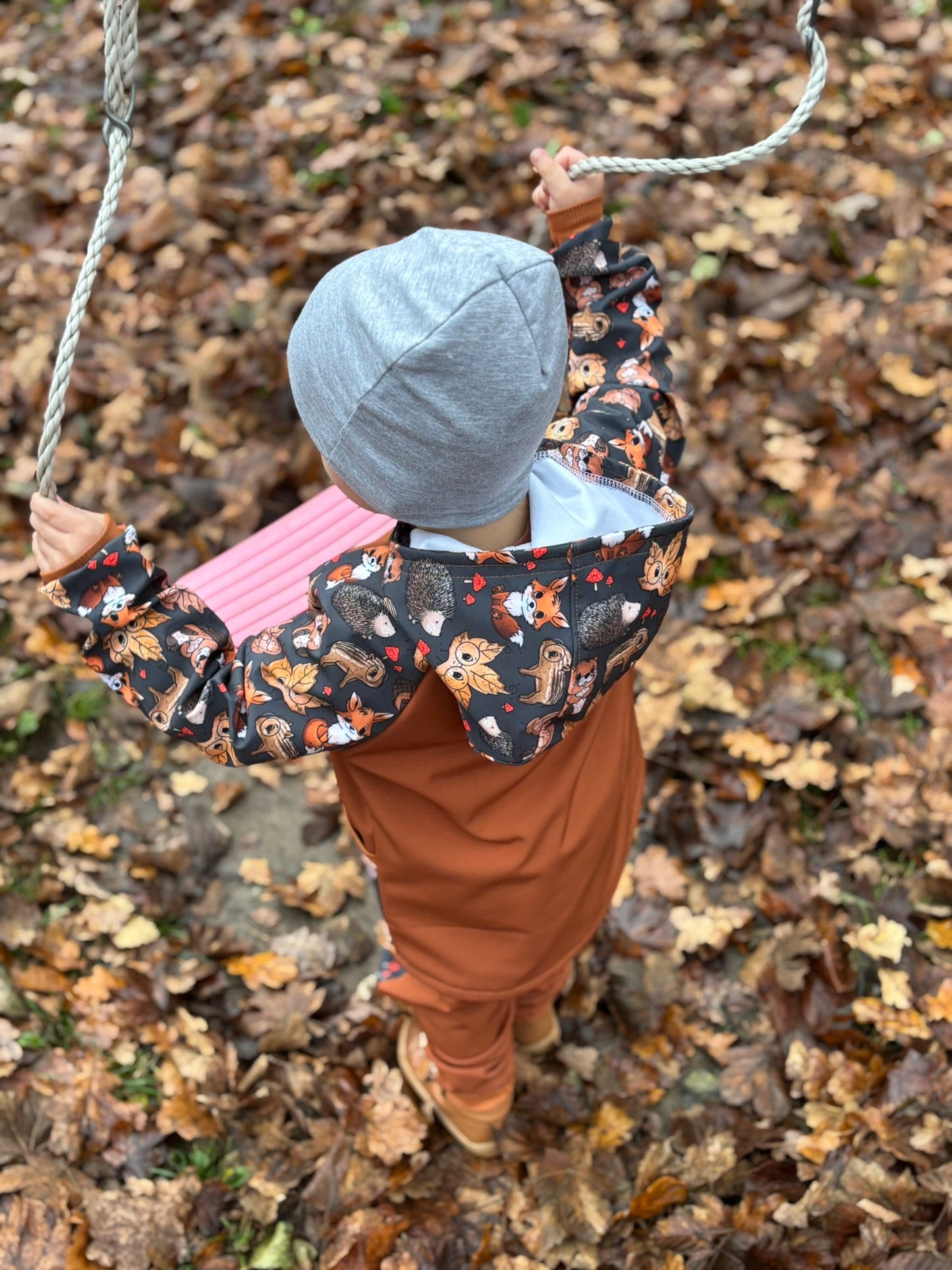 Dětská softshellová sada bunda a kalhoty - PDF střihy